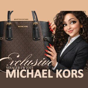 Authentic Michael Kors Voyager East/West Tote Bag